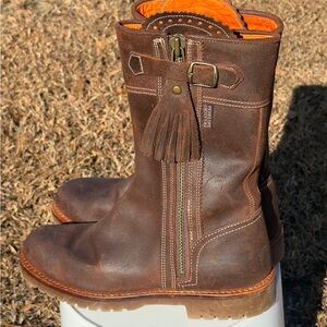 Penelope Chilvers Mid Calf Tassel Boots